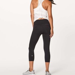 Lulu Run the Day Crop Leggings